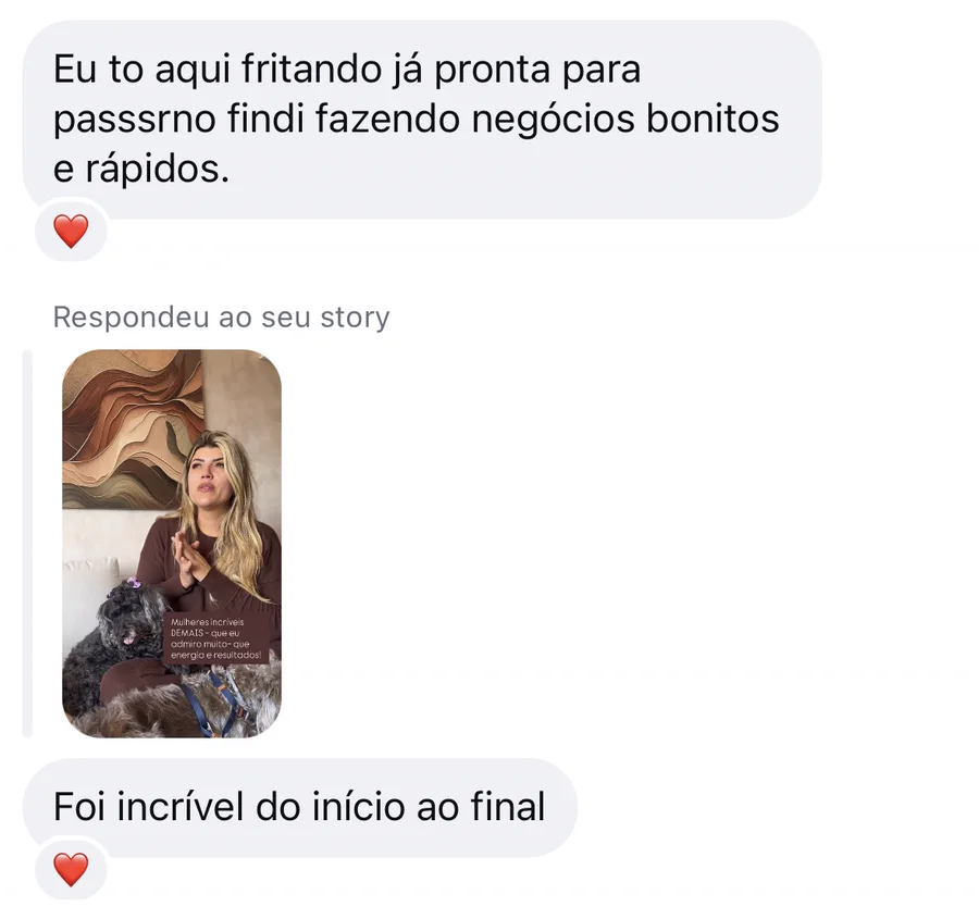 Depoimento de aluna: Pronta para fazer negócios bonitos e rápidos
