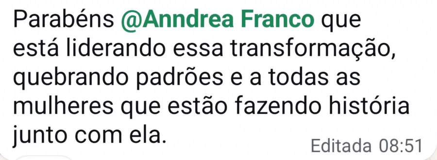 Depoimento de aluna: Mulheres fazendo história